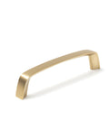 Momo Acuto D Handle 160mm Brushed Satin Brass ABH160.BSB - The Blue Space