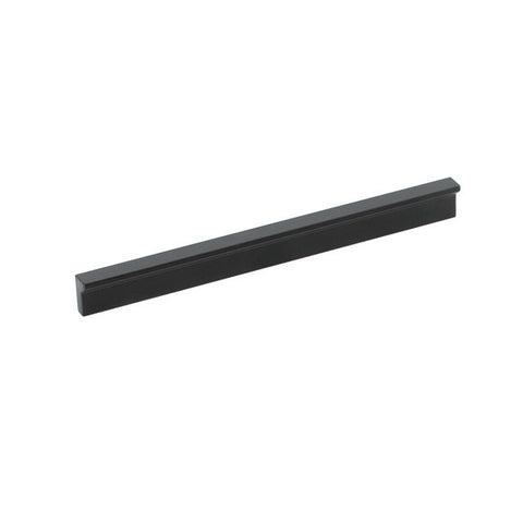 Momo Angle Pull Handle 128mm Matte Black A0077.128.MBL - The Blue Space