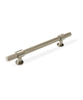 Momo Belgravia Knurled 160mm Solid Brass Bar Pull Dull Brushed Nickel BLG160.DBR - The Blue Space