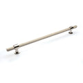 Momo Belgravia Knurled 320mm Solid Brass Bar Pull Polished Nickel BLG320.PN - The Blue Space