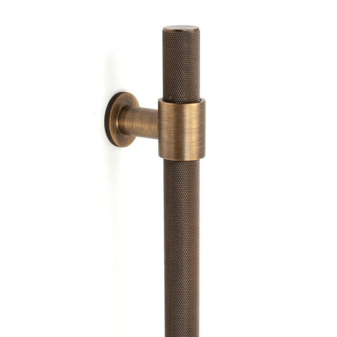Momo Belgravia Knurled Door Pull Handle 600mm Bronze