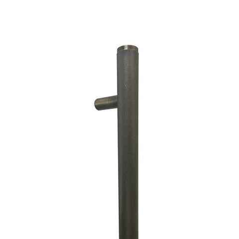 Momo Bellevue Knurled Door Pull 496mm Dark Brushed Brass