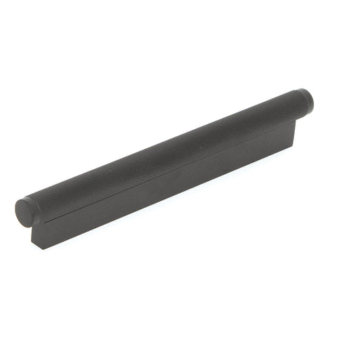 Momo Brighton 160mm Solid Brass Knurled Pull Handle Matte Black
