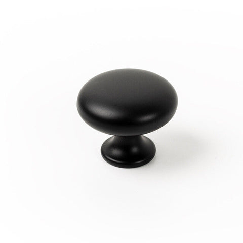 Momo Duke Round Knob 31mm Matte Black