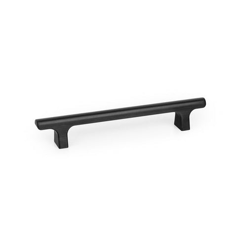 Momo Handles Hinoki D Handle Brushed Black