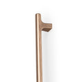 Momo Handles Hinoki D Handle 832mm Brushed Dark Brass HIN0687.832.BDB - The Blue Space
