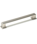 Momo Lucca D Handle 160mm Dull Brushed Nickel LCK160.DBR - The Blue Space
