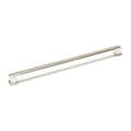 Momo Lucca D Handle 320mm Polished Nickel LCK320.PN - The Blue Space