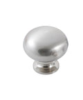 Momo Lugo Plain Knob 30mm Brushed Nickel 3230.BRN - The Blue Space