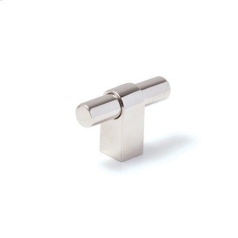 Momo Maida T Knob 52mm Polished Nickel