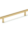 Momo Strano D Handle 160mm Brushed Satin Brass SBH160.BSB - The Blue Space