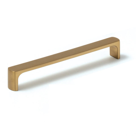 Momo Vena D Handle Brushed Satin Brass