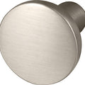 Häfele Furniture Knob in brushed nickel