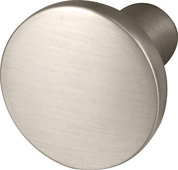 Häfele Furniture Knob in brushed nickel
