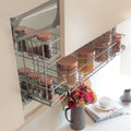 Bottle & Pull Out Spice Rack (shallow depths)