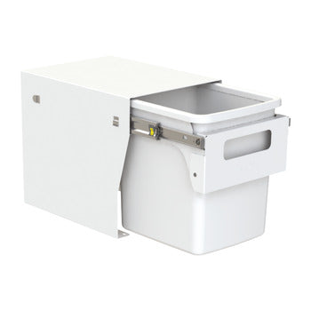 Waste Bin Hideaway Compact Floor Mount Handle-Pull Single 15L HCF115H