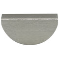 Häfele Half Moon Furniture Pull Handle in nickel-plated brushed