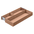 Flexible Timber Cutlery Insert Tray 300-400mm Features: Suitable for Grass Nova Pro Scala drawers with a depth of 500mmFully adjustable width to enable cutlery tray to fit into any cabinet size with a width of 300-400mm Colour: Beech Material: Beech and s