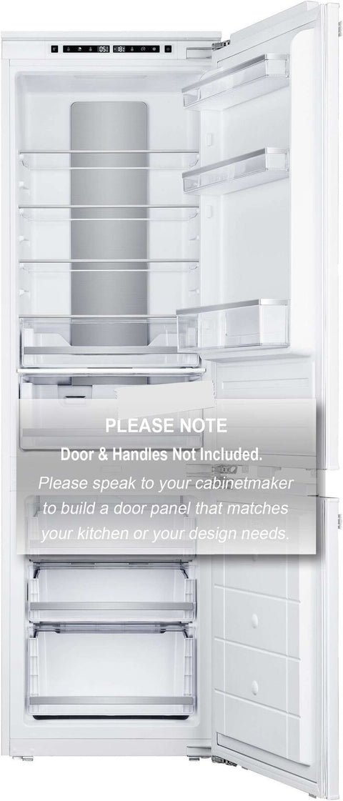 InAlto Integrated 244L Fridge/Freezer HD Hinges 3 Star MEPS