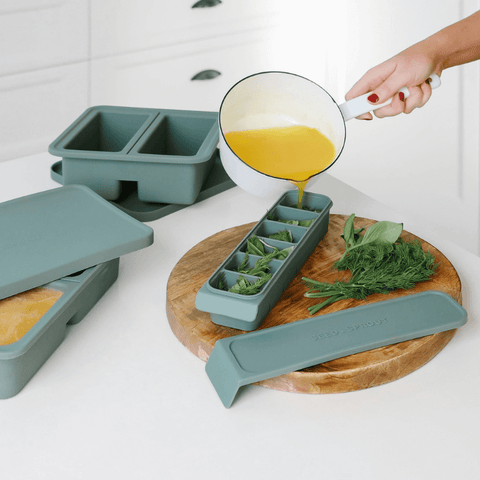 2 Portion Silicone Freezer Tray