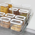 Pull Out Pantry Wire Basket (100mm High) Bottom Mount