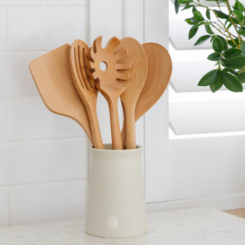 Beechwood Spaghetti Spoon