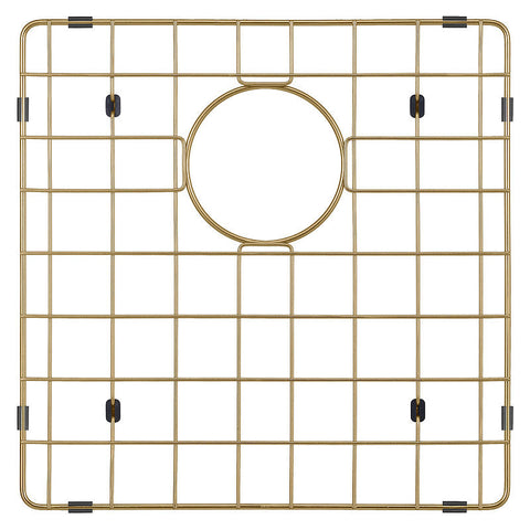 Sink Single Bowl Brushed Brass 450mm