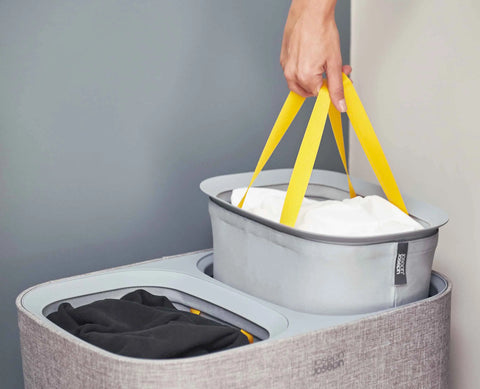 Tota 90L Grey Laundry Separation Basket