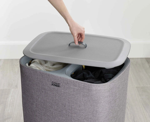 Tota 90L Grey Laundry Separation Basket