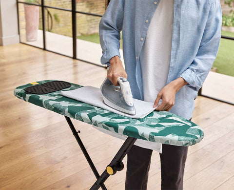 Glide Compact 110cm Green Easy-store Ironing Board