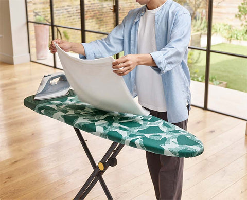 Glide 130cm Green Easy-store Ironing Board