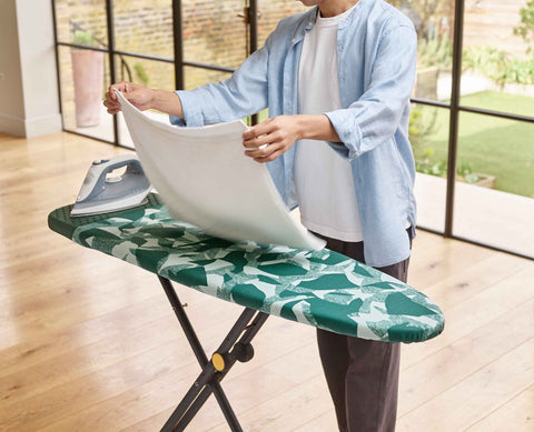 Glide 130cm Green Easy-store Ironing Board