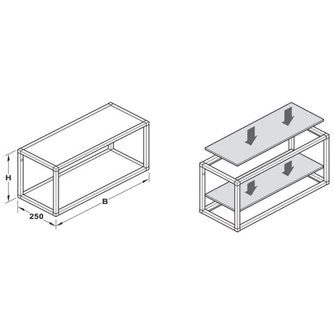 Smart Cube Shelving