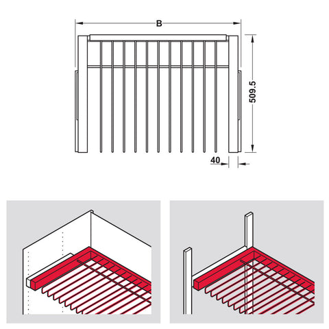 DressCode Trouser Rack