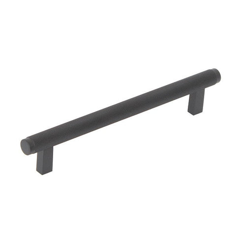 Bellevue Knurled Bar Pull Matte Black