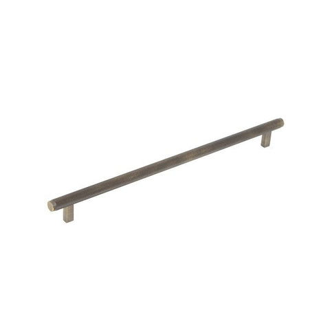 Bellevue Knurled Bar Pull Dark Brushed Brass