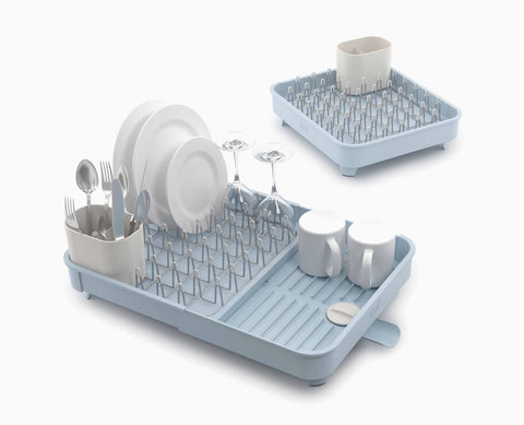 Extend™ Light Blue Expandable Dish Drainer