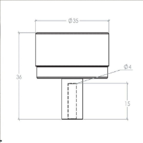 Bellevue Knob Brushed Nickel