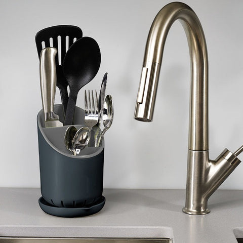 Dock™ Grey Cutlery Drainer