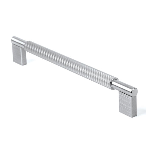 Momo Handles Arpa D Handle Brushed Nickel Online at The Blue Space