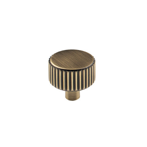 Barrington Knob Dark Brushed Brass