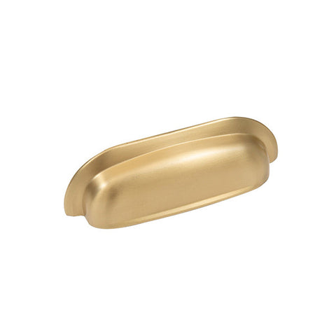 New Hampton Wide Cup Pull 96mm Matt Brass