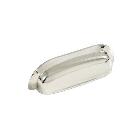 New Hampton Wide Cup Pull 96mm Polished Nickel