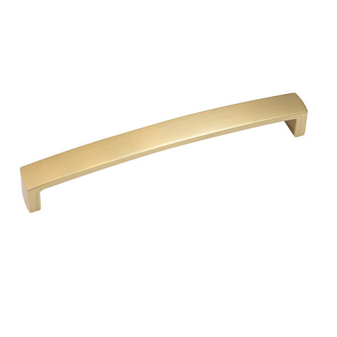 New Hampton D Handle 160mm Matt Brass