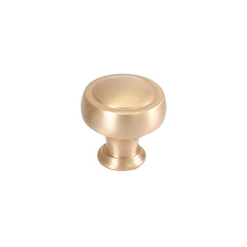 Pellaro Knob 32mm Brushed Matt Brass