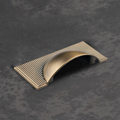 Barrington Cup Pull Dark Brushed Brass