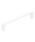 Momo Handles Dallas D Handle Matte White FDH128.MWH.FG - The Blue Space