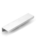 Momo Handles Ferrara Lip Pull 128mm Brushed Stainless Steel - The Blue Space