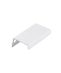 Momo Handles Ferrara Lip Pull 25mm White - The Blue Space