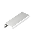 Momo Handles Ferrara Lip Pull 88mm Polished Stainless Steel - The Blue Space